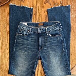 MOTHER Dark Blue Denim Jeans